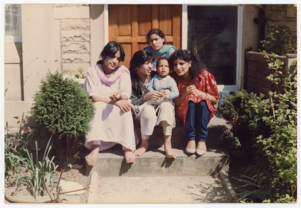 Ashraf and Shahid family, Duckworth Grove, 1982