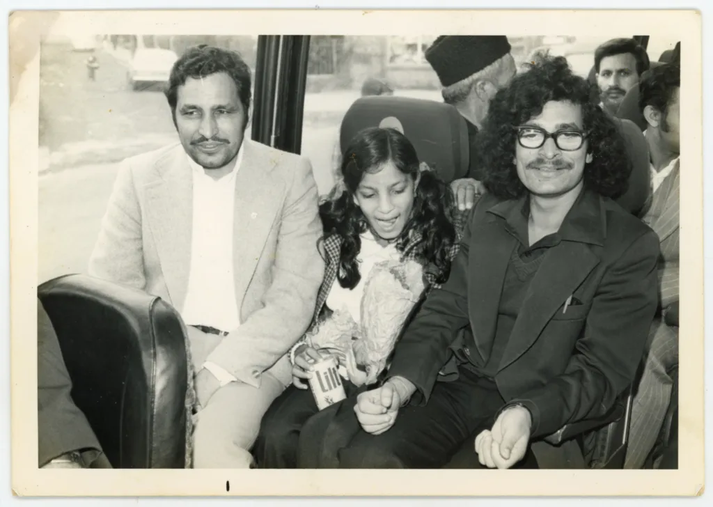 Mohammed Ashraf with family and friends, 1978