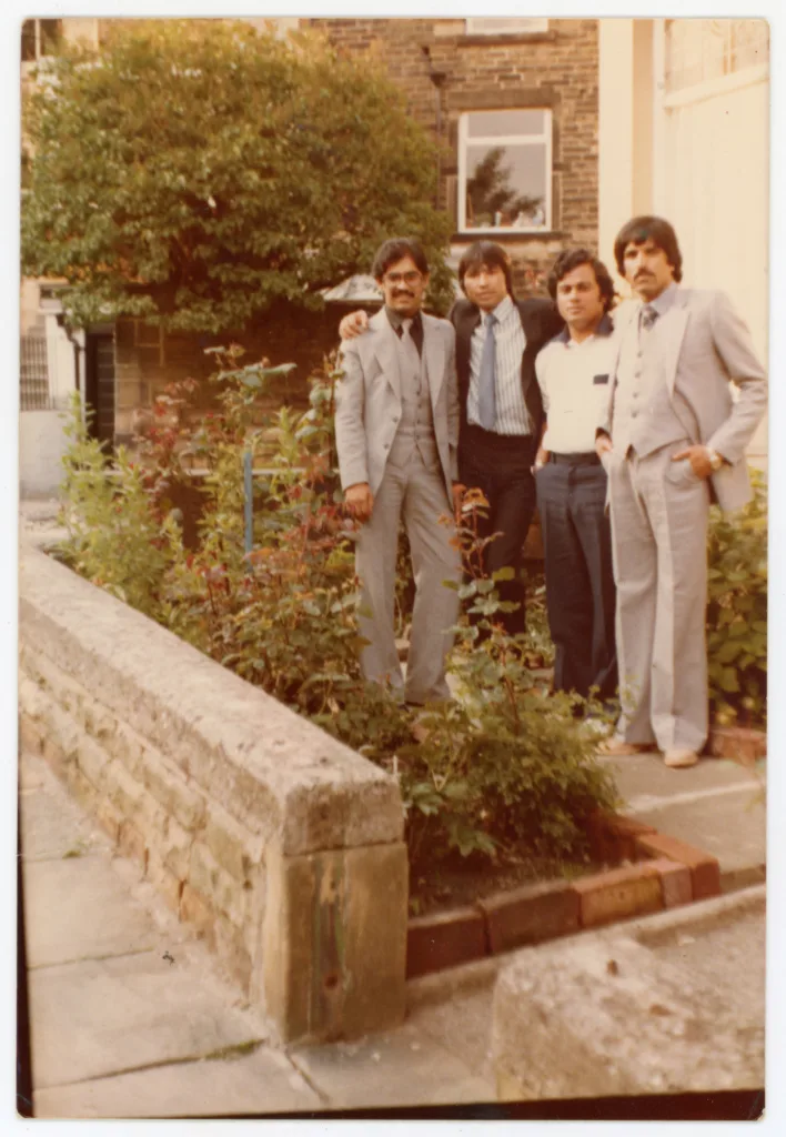 Masood Qazi, Riaz Shahid, Akhtar Mahmood and Shafiq Ahmed, Duckworth Grove, 1979