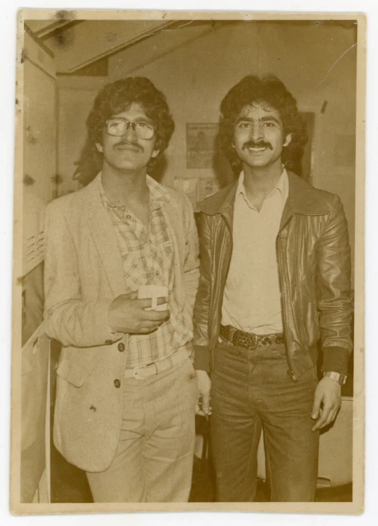 Javed Ashraf and Isaaq Quazi, Masham Place, c.1978