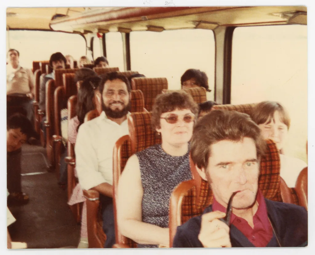 Mohammed, Samia Ashraf and others, Coach trip, 1980