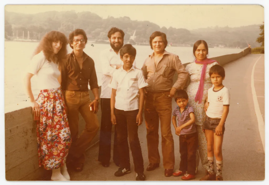The Ashraf and Bhatti Family, Germany, 1980