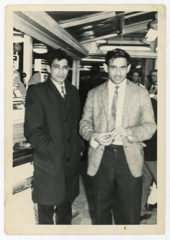 Mohammed Ashraf and Mukstar Hussain, Blackpool, 1964