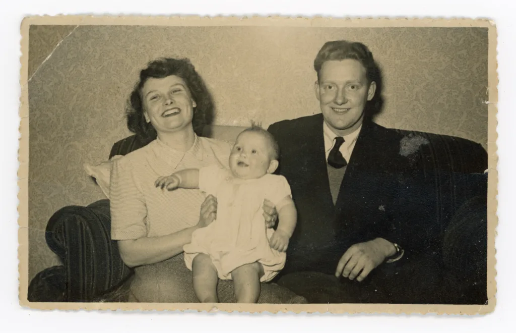The Bartaby Family, Westgate Hill, Bradford, 1950