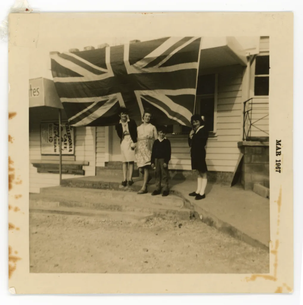 The Hall family, Tasmania, 1967
