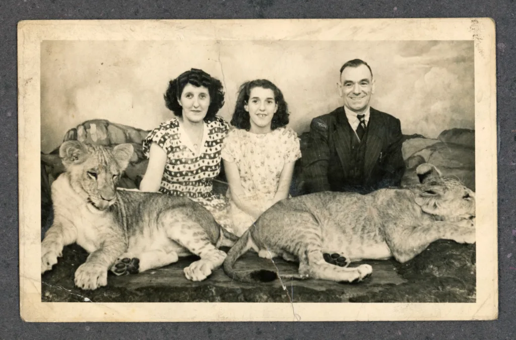 The Hall family, Bradford, .c1950