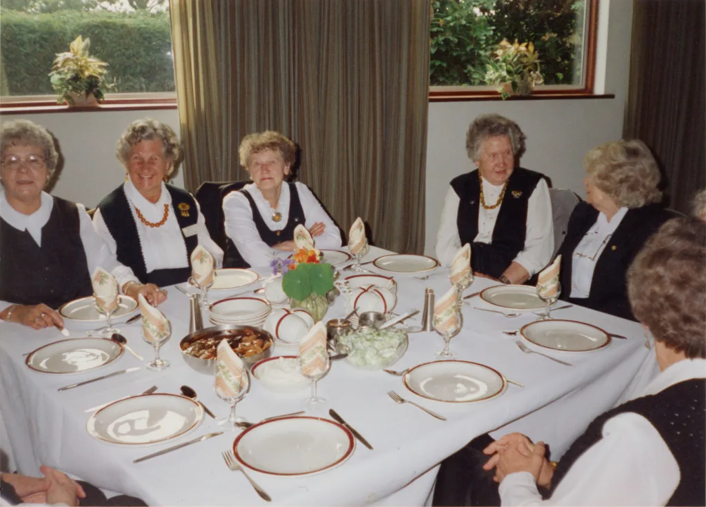 Dzidra Busevics and Ladies Committee, Latvian Club, 1998