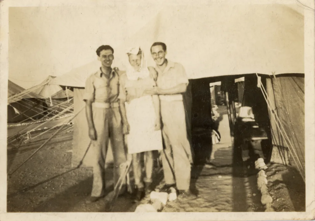 James Frayne and friends, Egypt, 1943