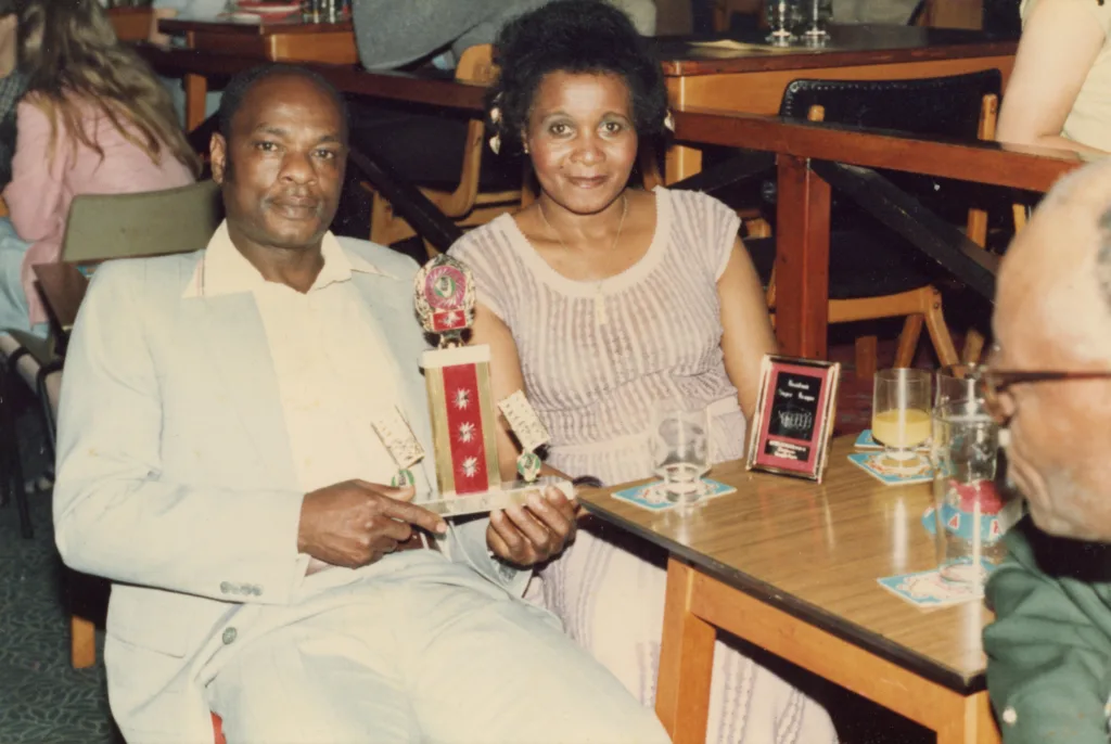 Byron and Viola McKenzie, Leeds Road, c. 1970