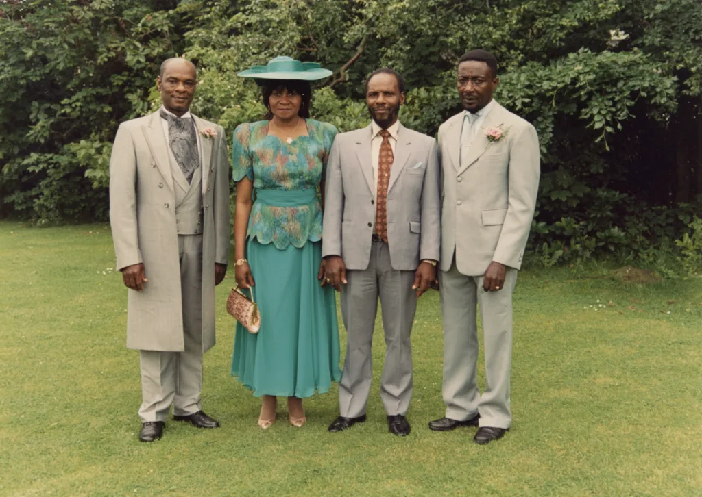 Viola McKenzie and family, Otley Rd, Bradford, 1990