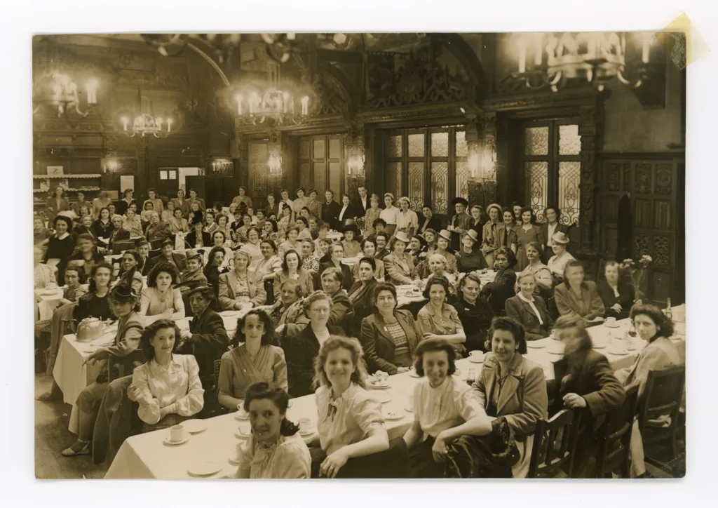 Barkerend Mill workers, Barkerend Mill, c.1940