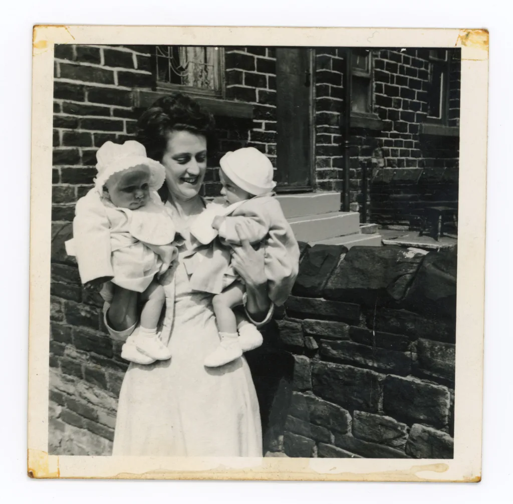 The McNicholas family, Fitzroy Road, 1966