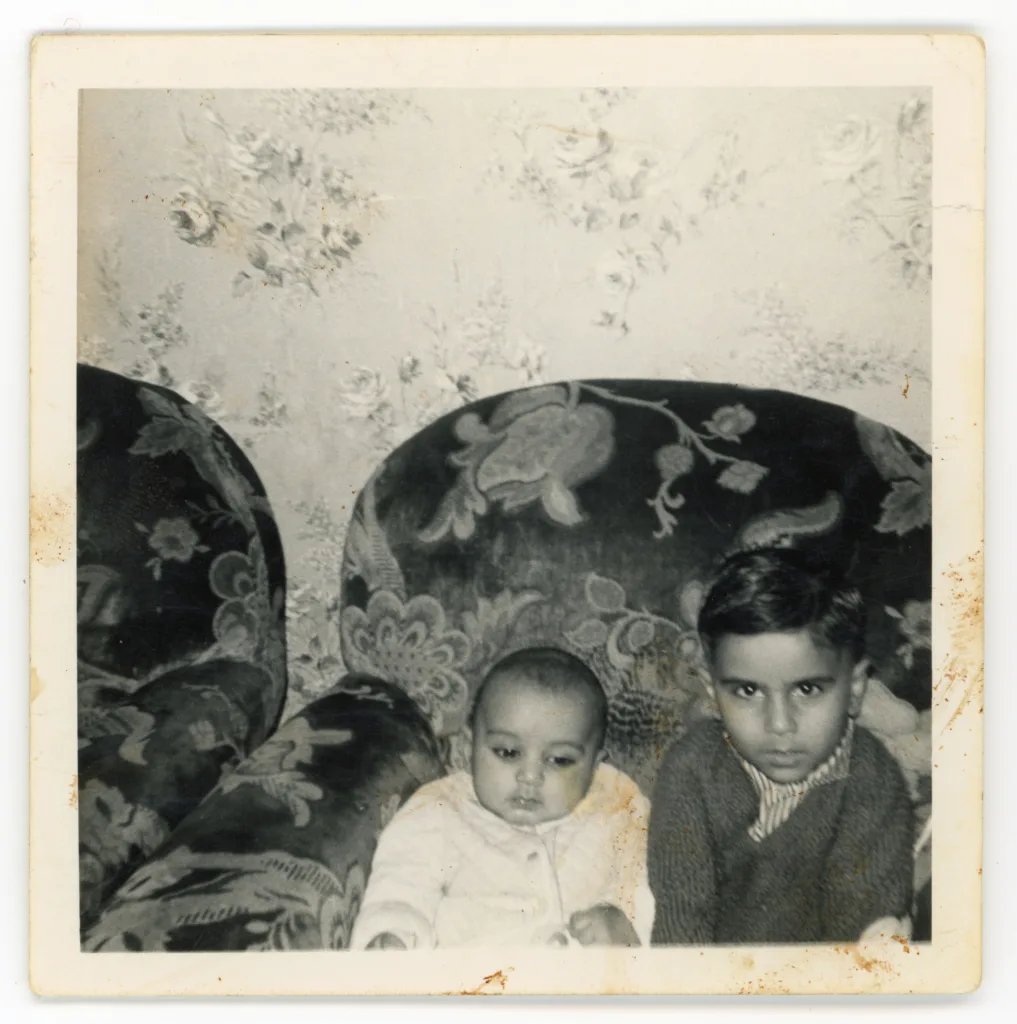 Sujad Ahmed and Fiaz Qureshi, Ryan Street, 1968, courtesy of Fozia Qureshi