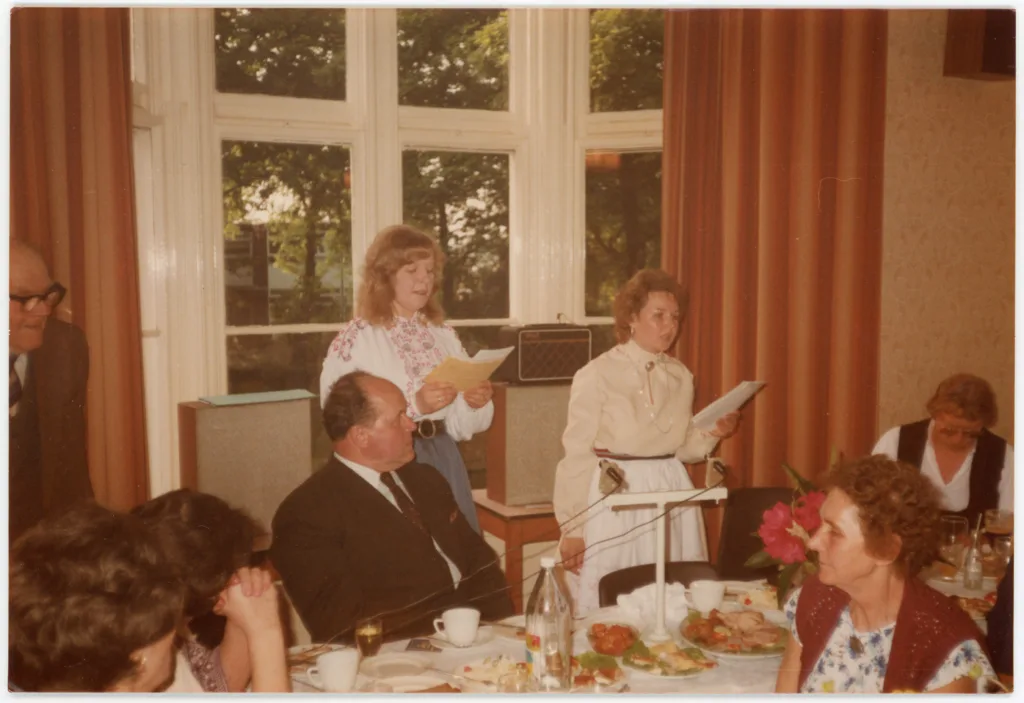 Silvi Billington and Tiiu Suddards, Estonian Club, c.1970