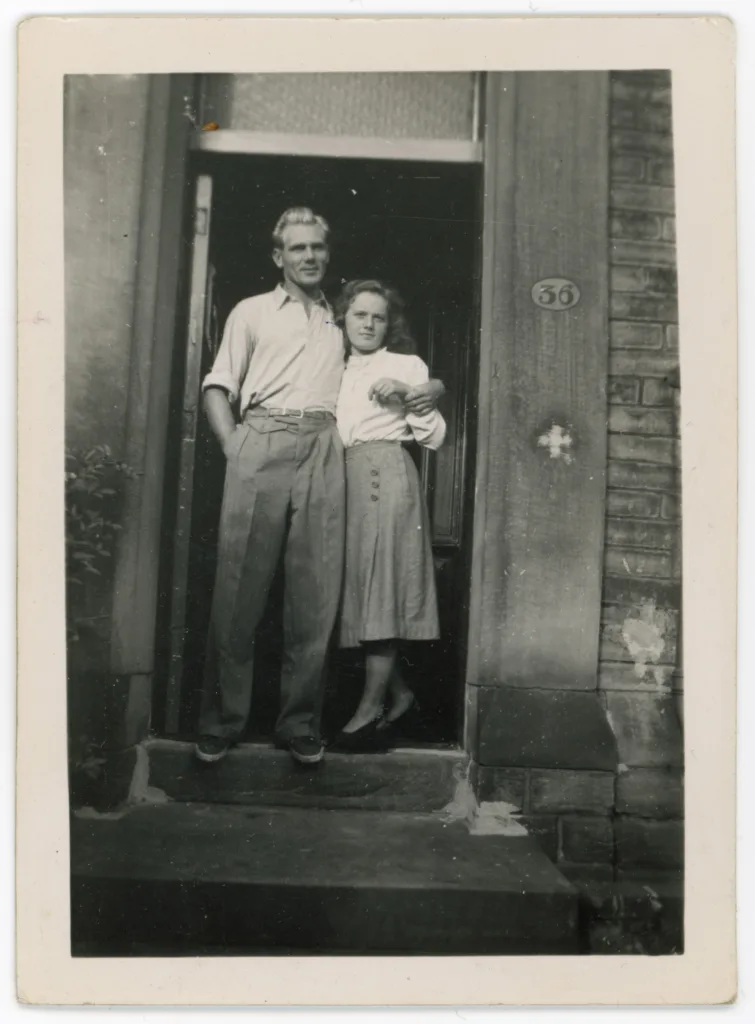 Ferdinand and Lydia Valter, Manningham, Bradford, 1951