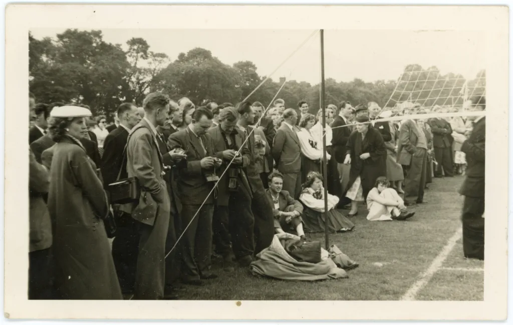 Estonian Club members at Jaanipaev celebrations, Estonian Club Bradford,  c.1950