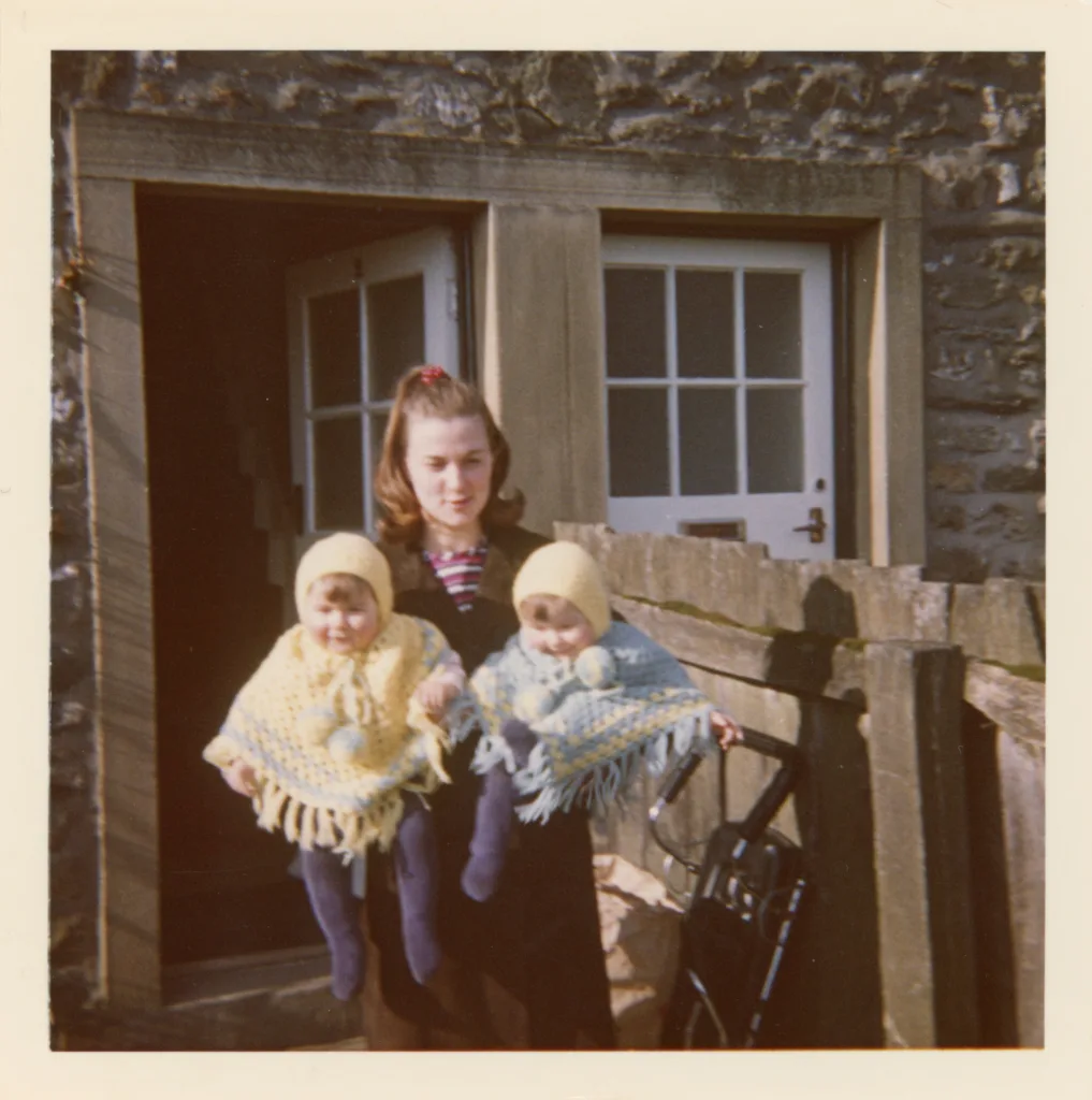 Sue Lawson and family, Little Horton, c.1970