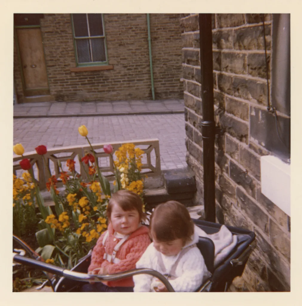 Rachel Ryan and Ruth Hughes, East Bowling, c.1970