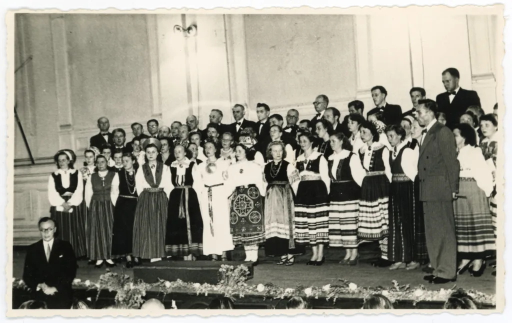 Segakoor Kungla Choir, Bradford, c.1955