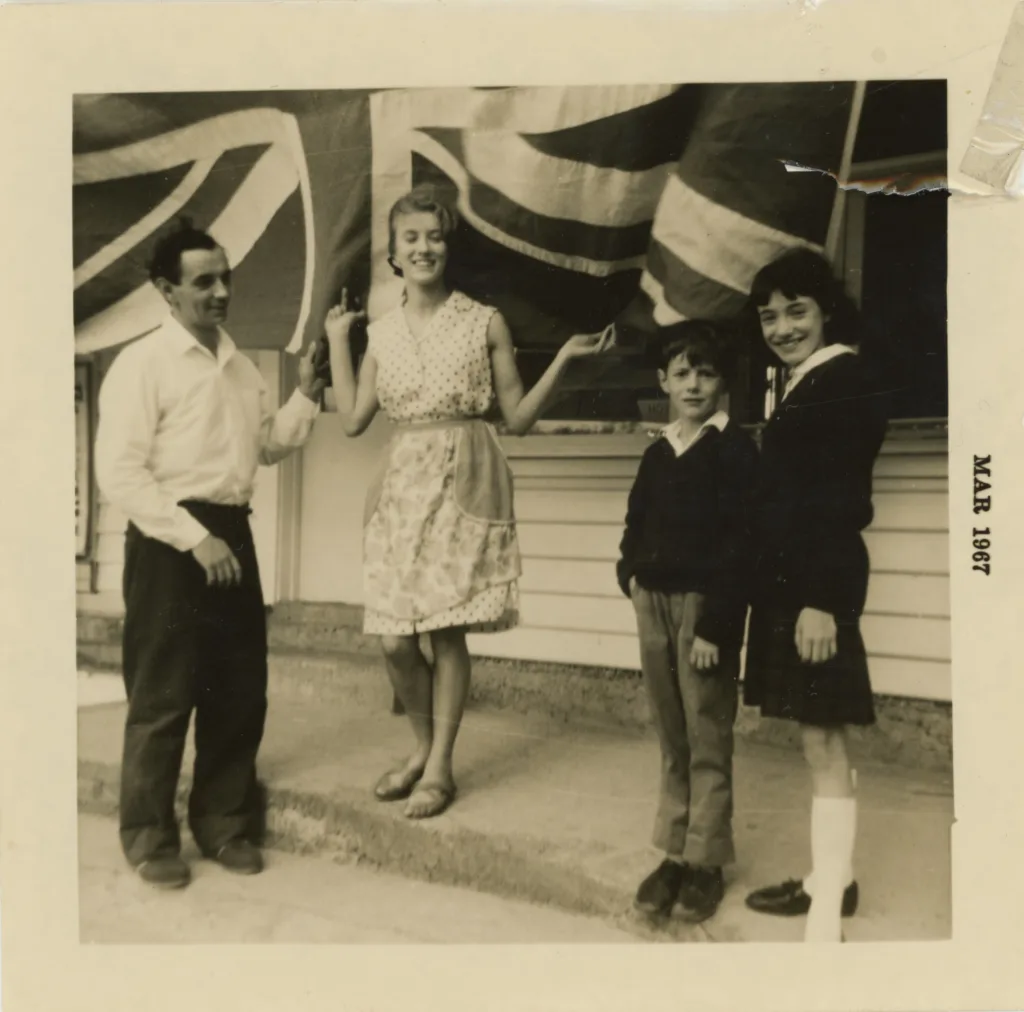The Hall family, Tasmania, 1967