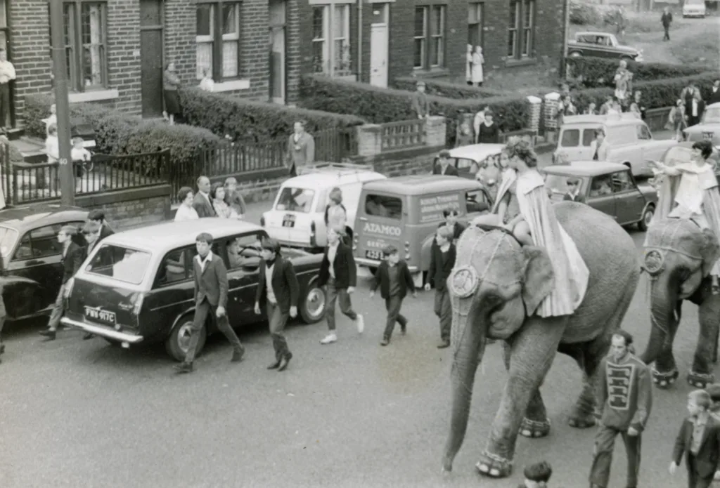 Circus Parade, Bolton Road, c.1960